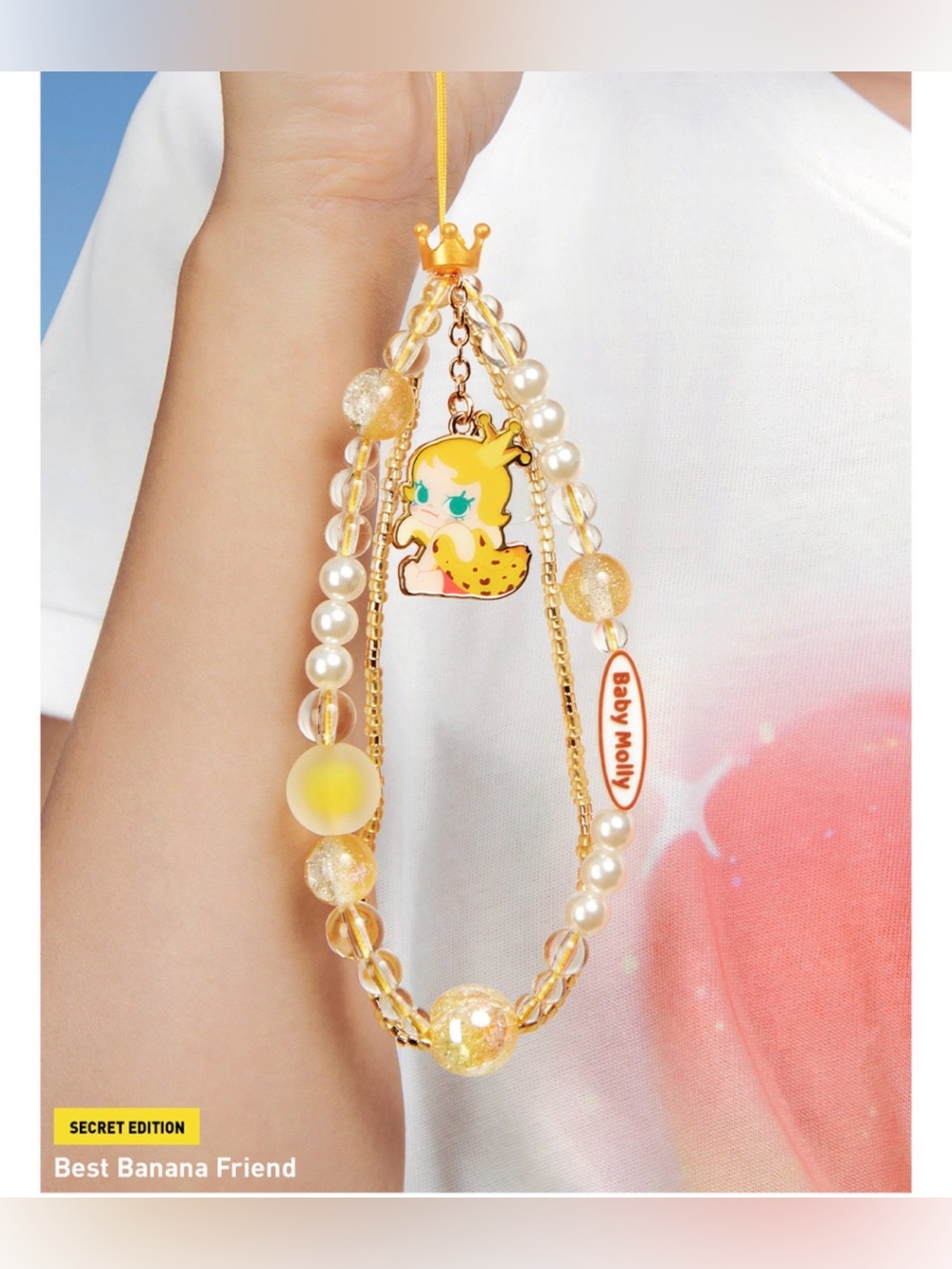 Authentic BABY MOLLY Fruity Aroma Phone Charm - Secret - BEST BANANA FRIEND